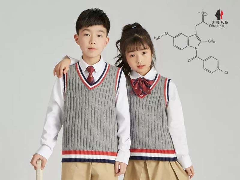 秋季學生馬甲校服定做